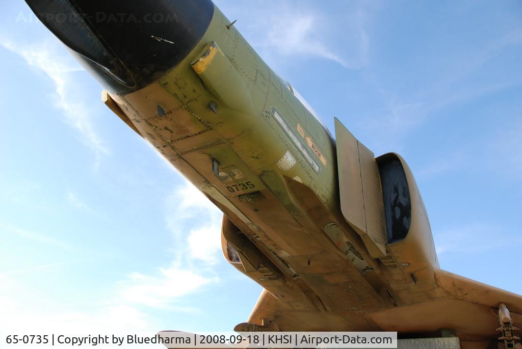 65-0735, 1965 McDonnell F-4D Phantom II C/N 1794, McDonnell Douglas F-4D Phantom II Aircraft Display in Hastings,NE