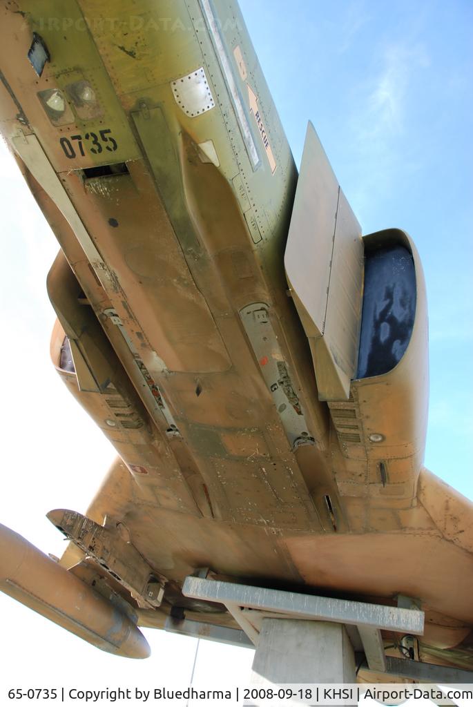 65-0735, 1965 McDonnell F-4D Phantom II C/N 1794, McDonnell Douglas F-4D Phantom II Aircraft Display in Hastings,NE