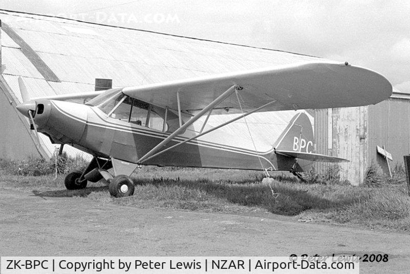 ZK-BPC, Piper PA-18 Super Cub C/N 1809008, Jim Boyd Motors Ltd., Auckland - 1982