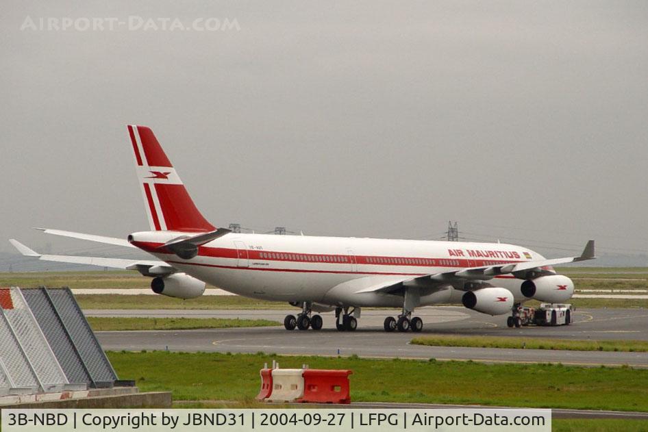 3B-NBD, 1997 Airbus A340-313 C/N 194, A340-313