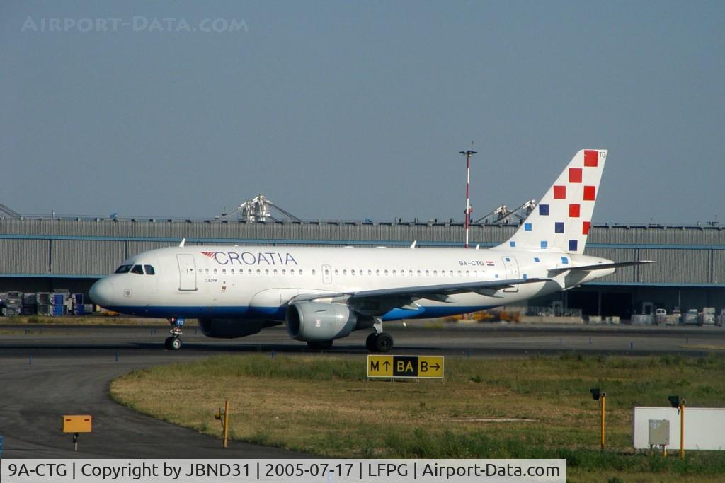 9A-CTG, 1998 Airbus A319-112 C/N 767, A319-112