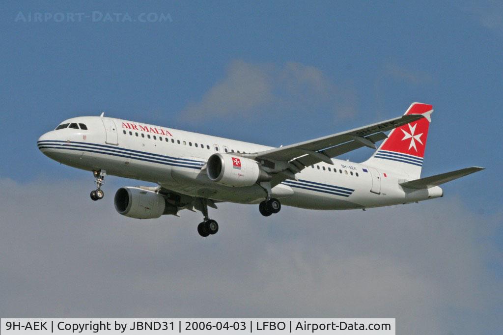 9H-AEK, 2004 Airbus A320-211 C/N 2291, A320-214