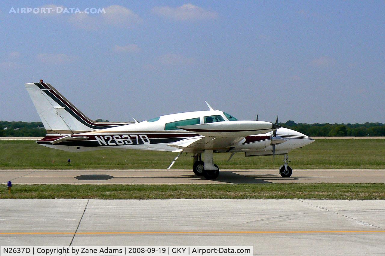 N2637D, 1979 Cessna 310R C/N 310R1655, At Arlington Municipal