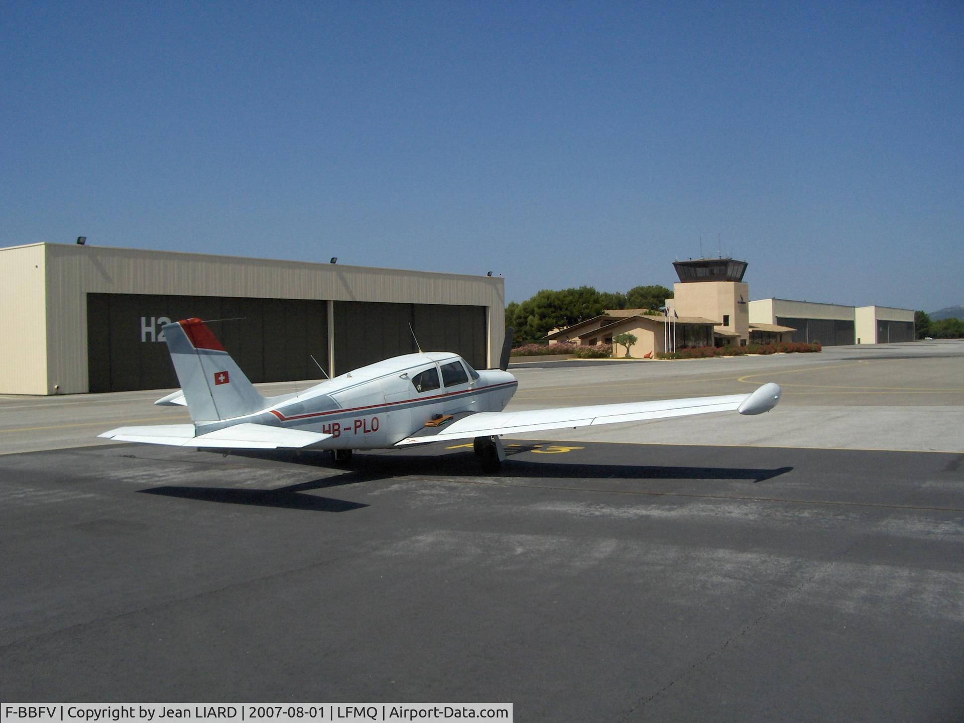 F-BBFV, 1958 Piper PA-24-250 Comanche C/N 24-269, S/N 24-269  >>  HB-PLO