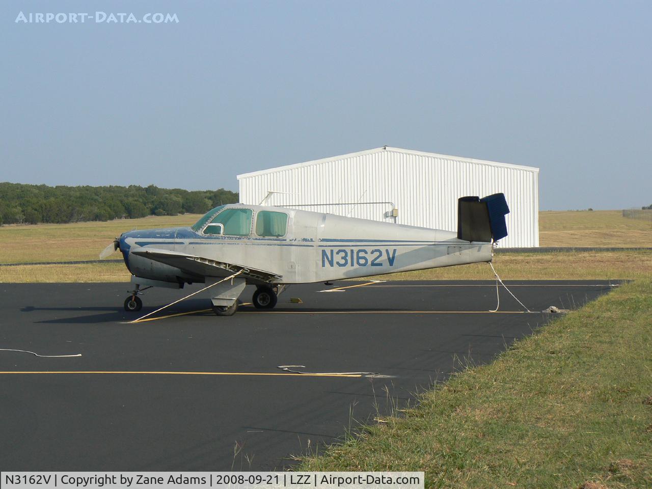 N3162V, 1947 Beech 35 Bonanza C/N D-593, At Lampasas Municipal