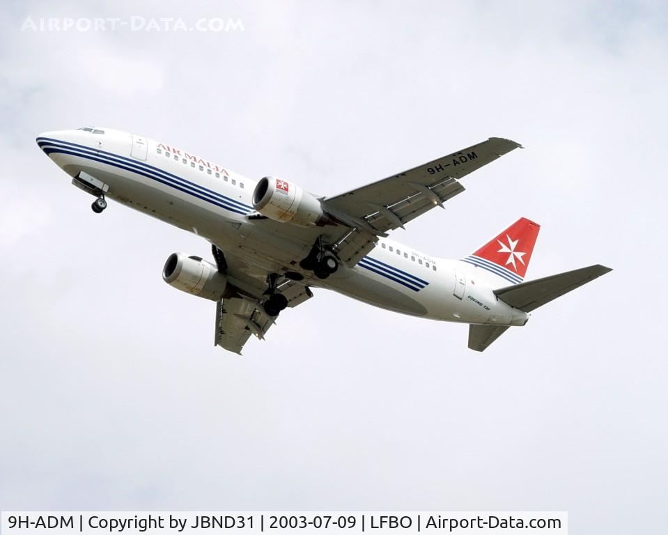 9H-ADM, Boeing 737-382 C/N 24365/1695, B737-382