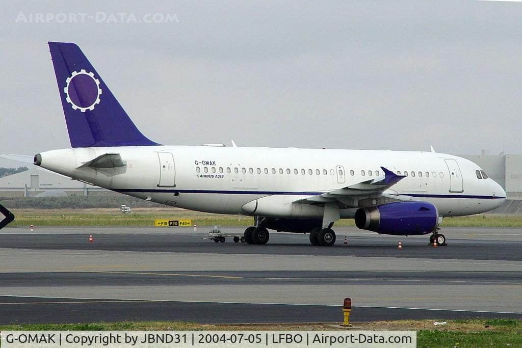 G-OMAK, 1998 Airbus A319-132 C/N 913, A319-132 N° 913