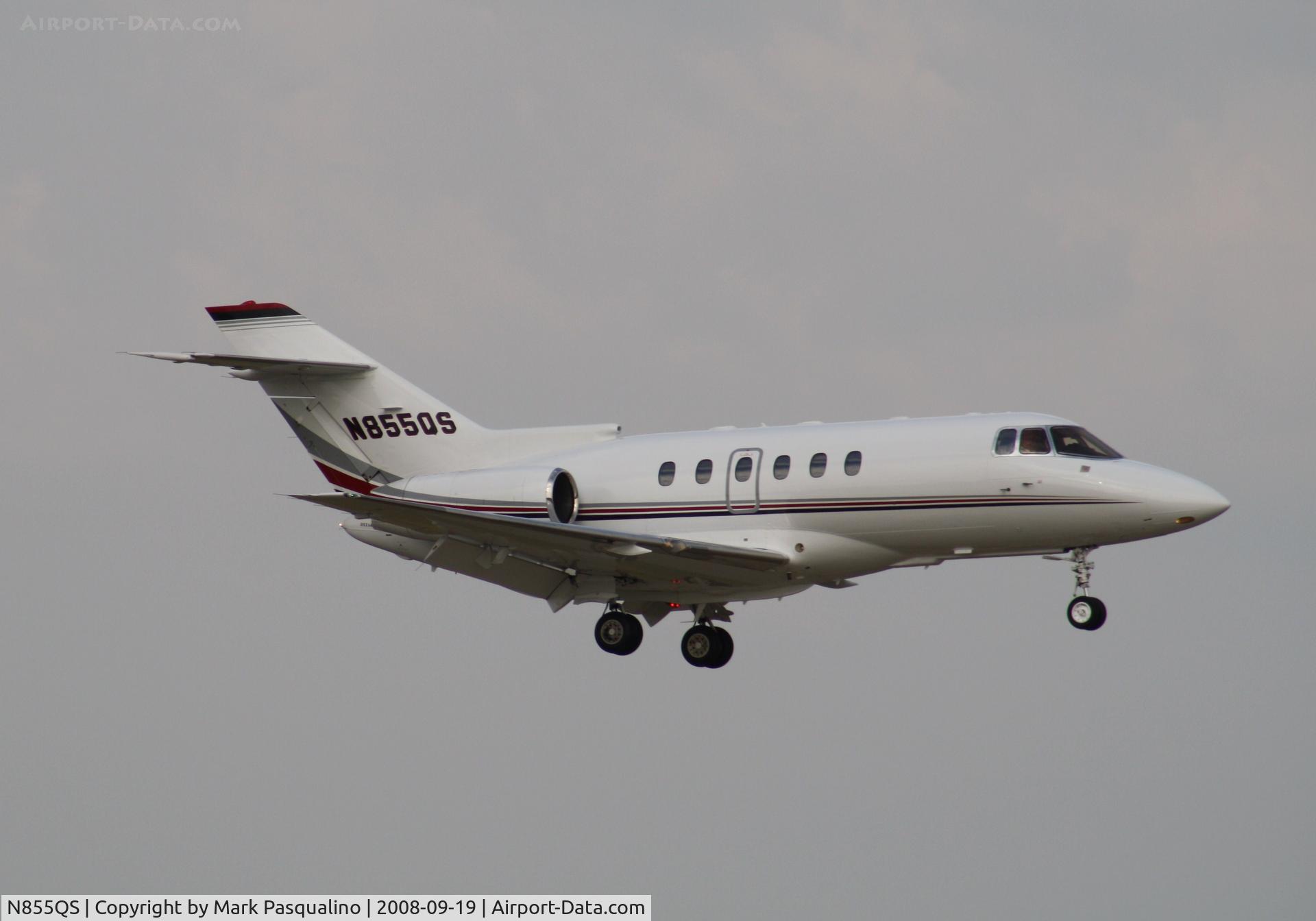 N855QS, 1998 Raytheon Hawker 800XP C/N 258355, Hawker 800XP