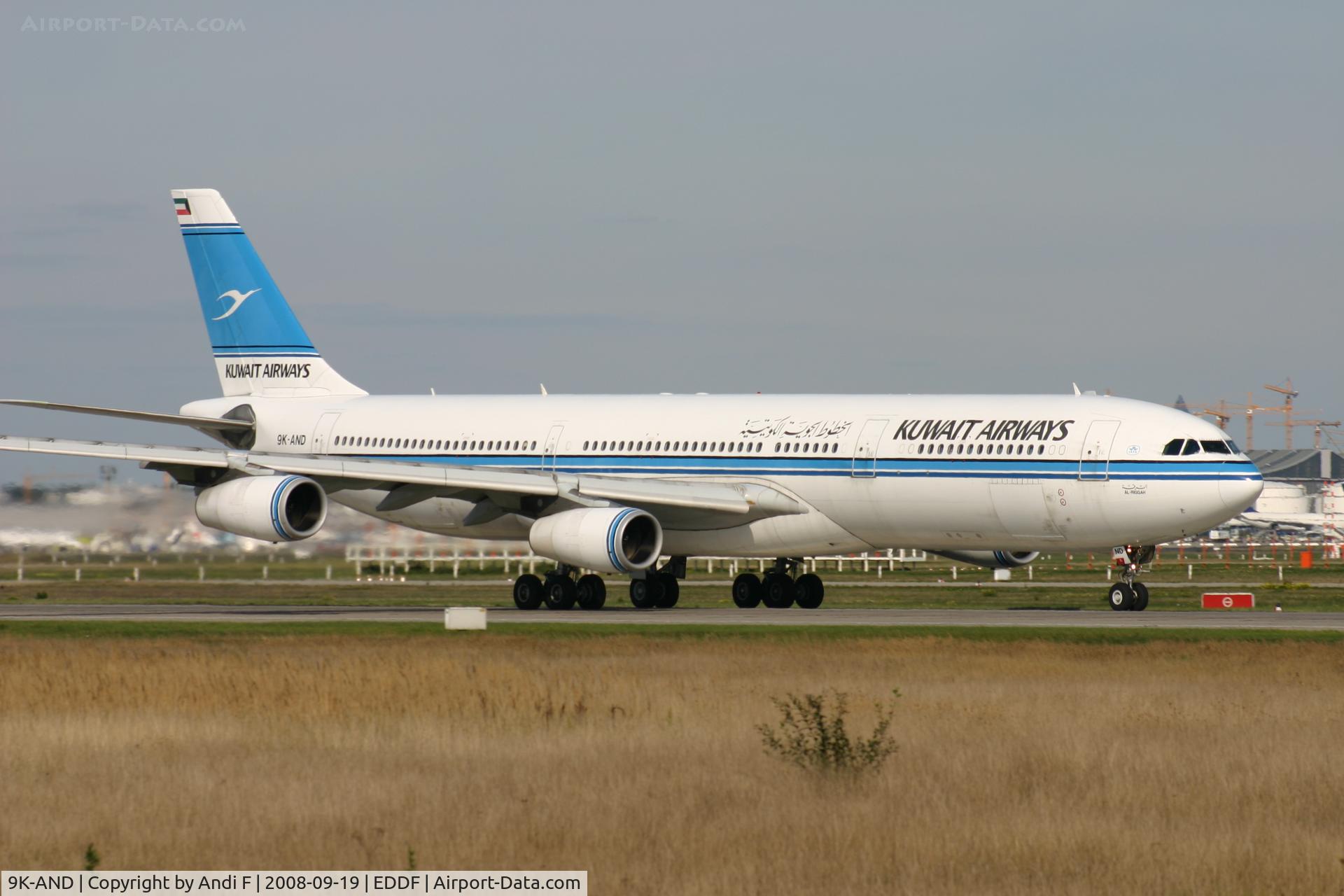 9K-AND, 1995 Airbus A340-313 C/N 104, -
