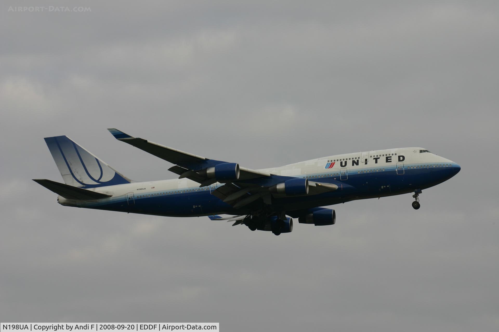 N198UA, 1997 Boeing 747-422 C/N 28716, -