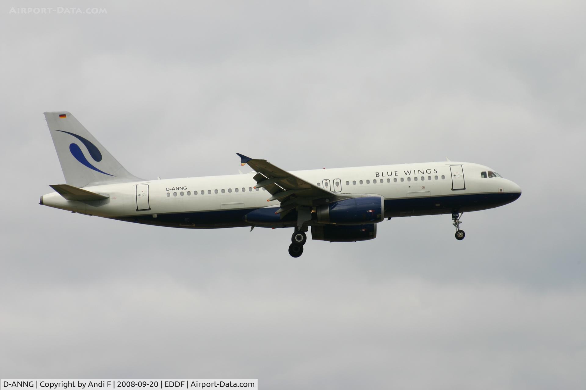 D-ANNG, 2001 Airbus A320-232 C/N 1464, A320-200