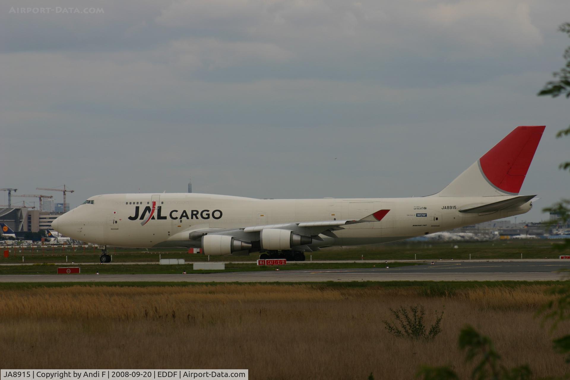 JA8915, 1998 Boeing 747-446BCF C/N 26361, -