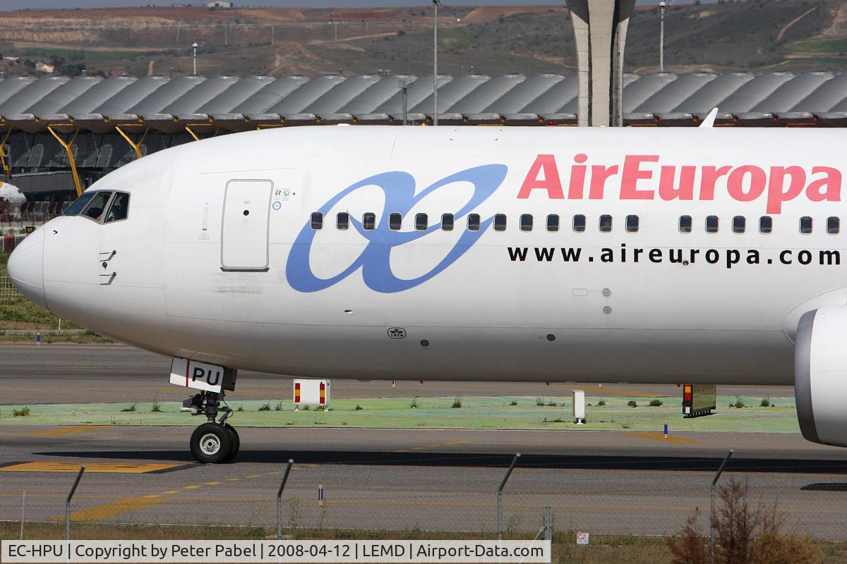 EC-HPU, 2001 Boeing 767-3Q8/ER C/N 30048, MAD Spotter Trip