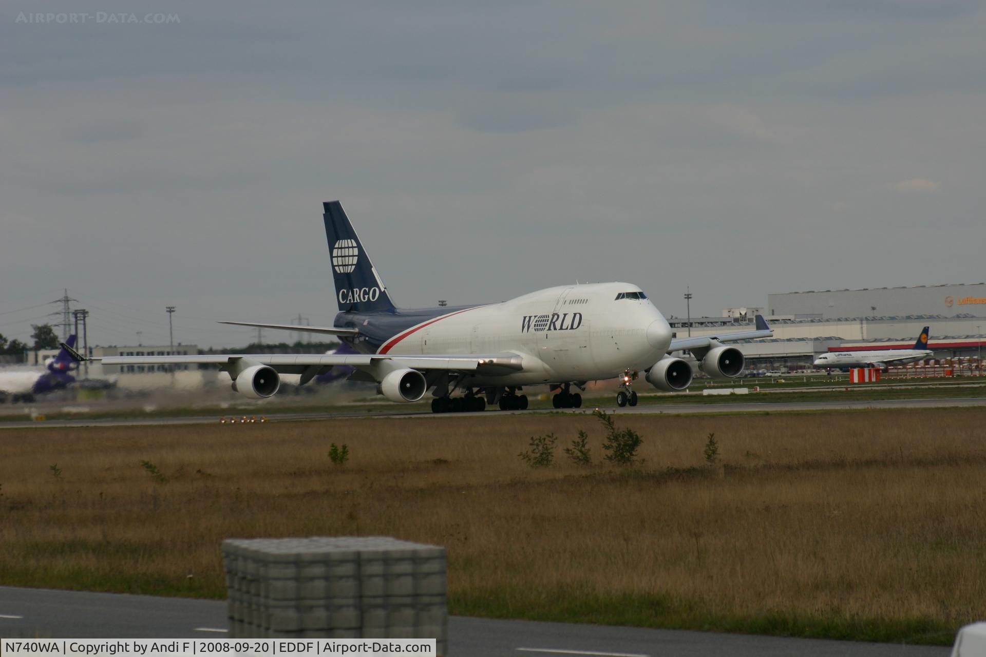 N740WA, 1993 Boeing 747-4H6 C/N 25700, -