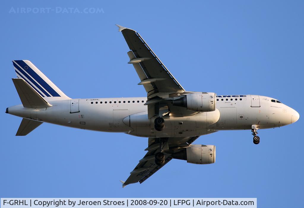 F-GRHL, 2000 Airbus A319-111 C/N 1201, .