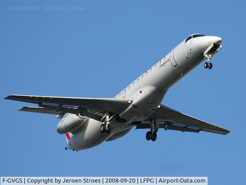 F-GVGS, 2001 Embraer ERJ-145LR (EMB-145LR) C/N 145385, .