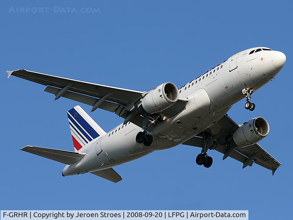 F-GRHR, 2001 Airbus A319-111 C/N 1415, .
