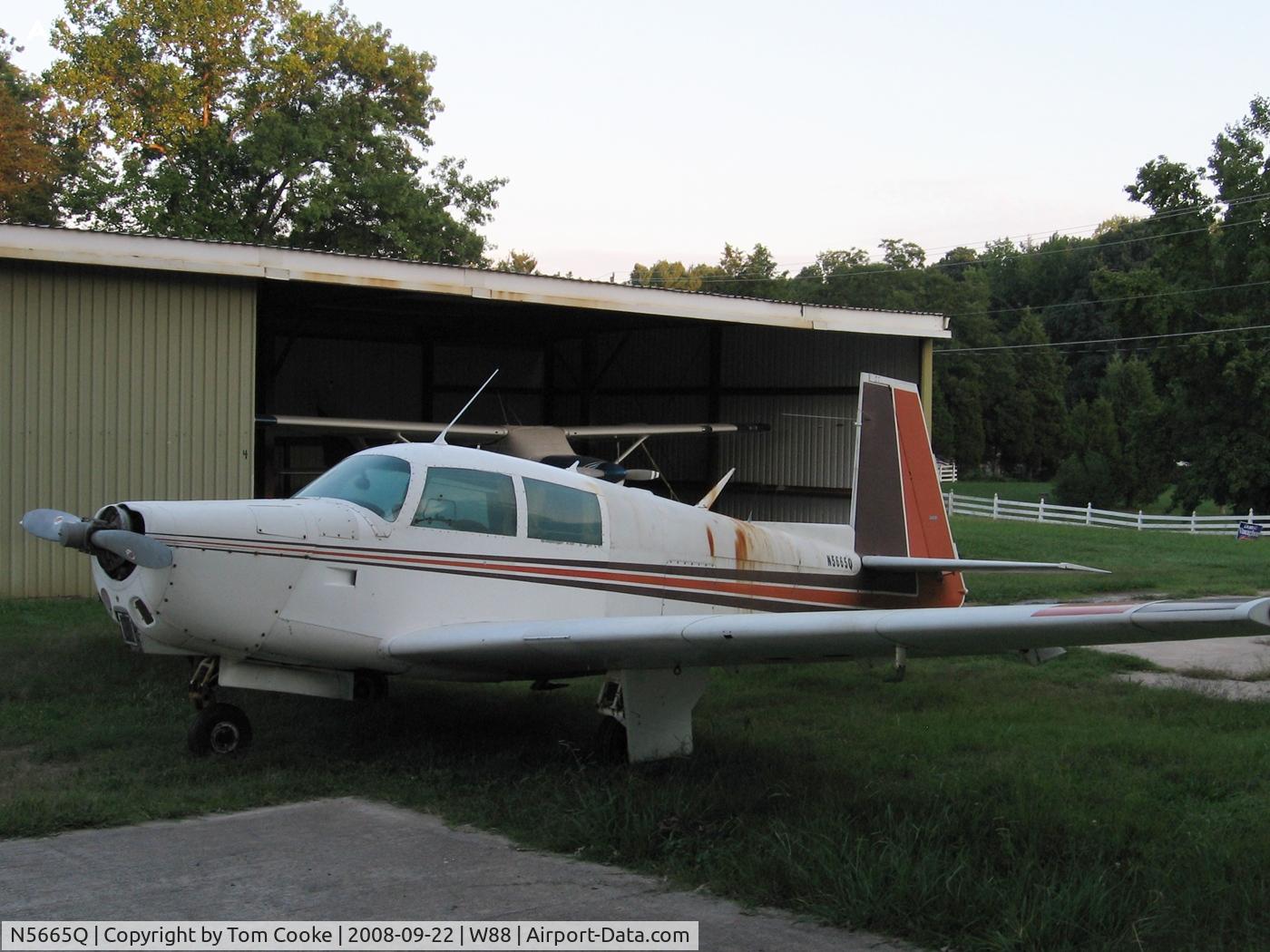 N5665Q, 1965 Mooney M20C Ranger C/N 3031, out of annual for awhile