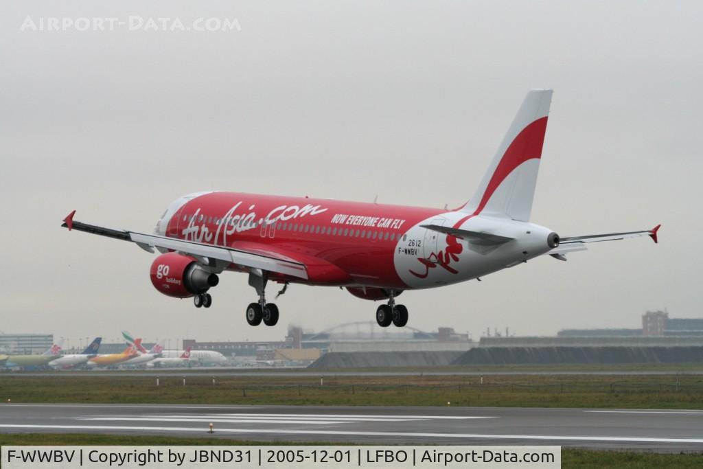 F-WWBV, 2005 Airbus A320-214 C/N 2612, A320-214 N° 2612