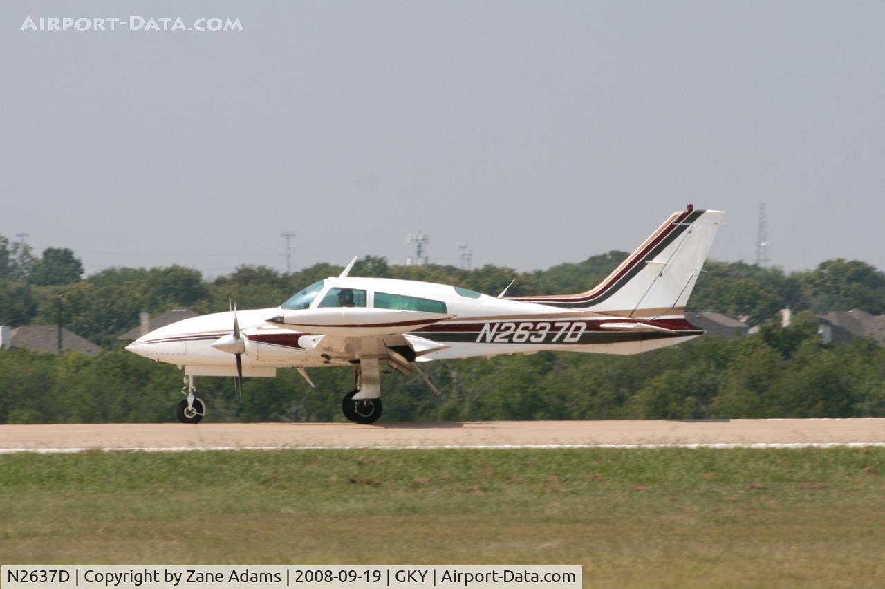 N2637D, 1979 Cessna 310R C/N 310R1655, At Arlington Municipal