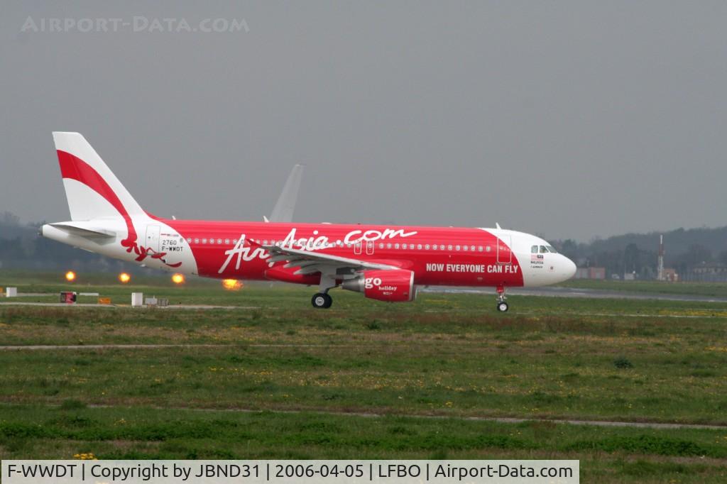 F-WWDT, 2006 Airbus A320-214 C/N 2760, A320-214 N° 2760