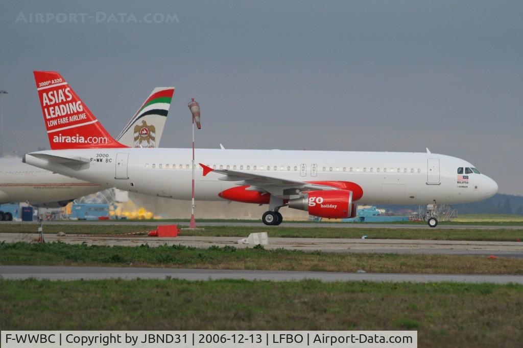 F-WWBC, 2007 Airbus A320-214 C/N 3000, A320-216 N° 3000