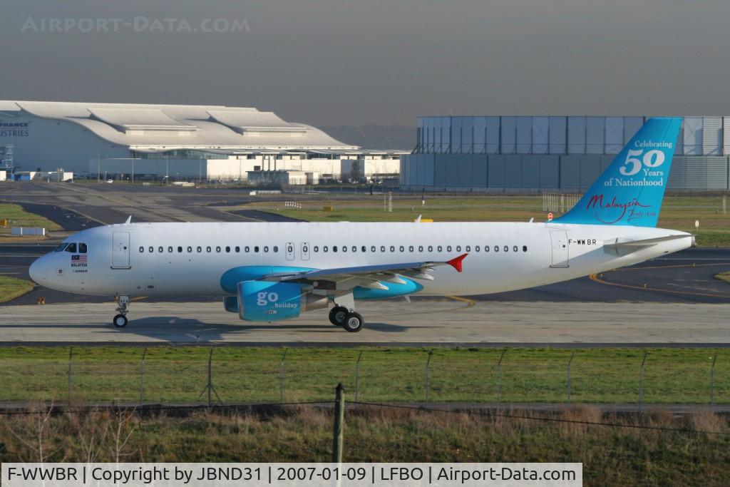 F-WWBR, 2007 Airbus A320-216 C/N 3018, A320-216 N° 3018