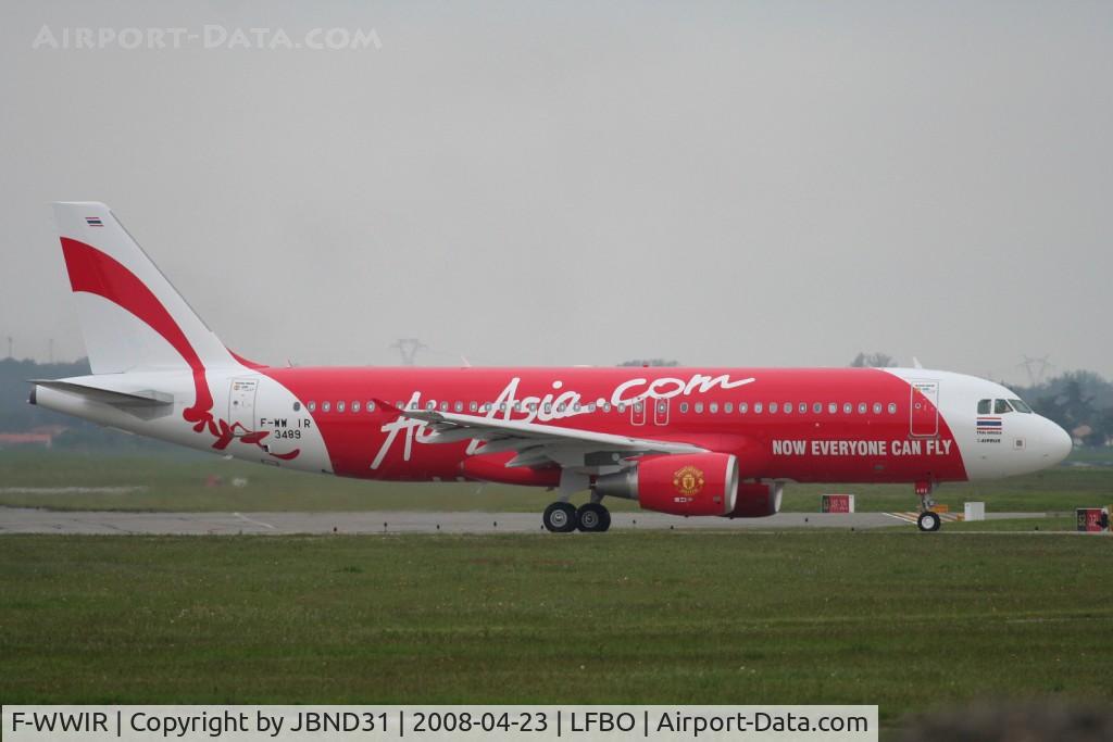 F-WWIR, 2008 Airbus A320-216 C/N 3489, A320-216 N° 3489