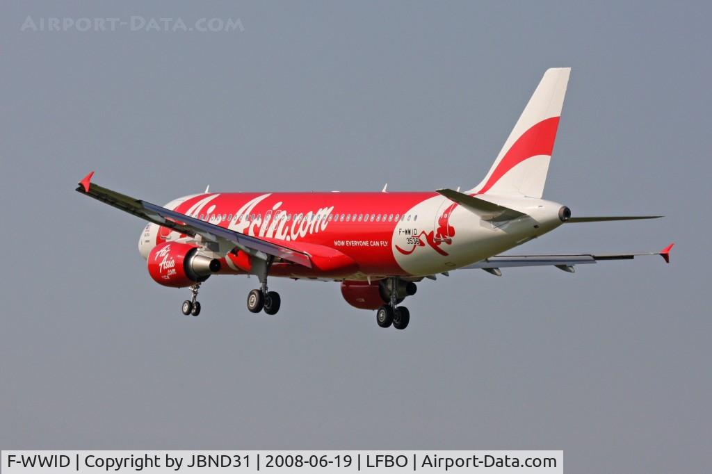 F-WWID, 2008 Airbus A320-216 C/N 3536, A320-216 N° 3536