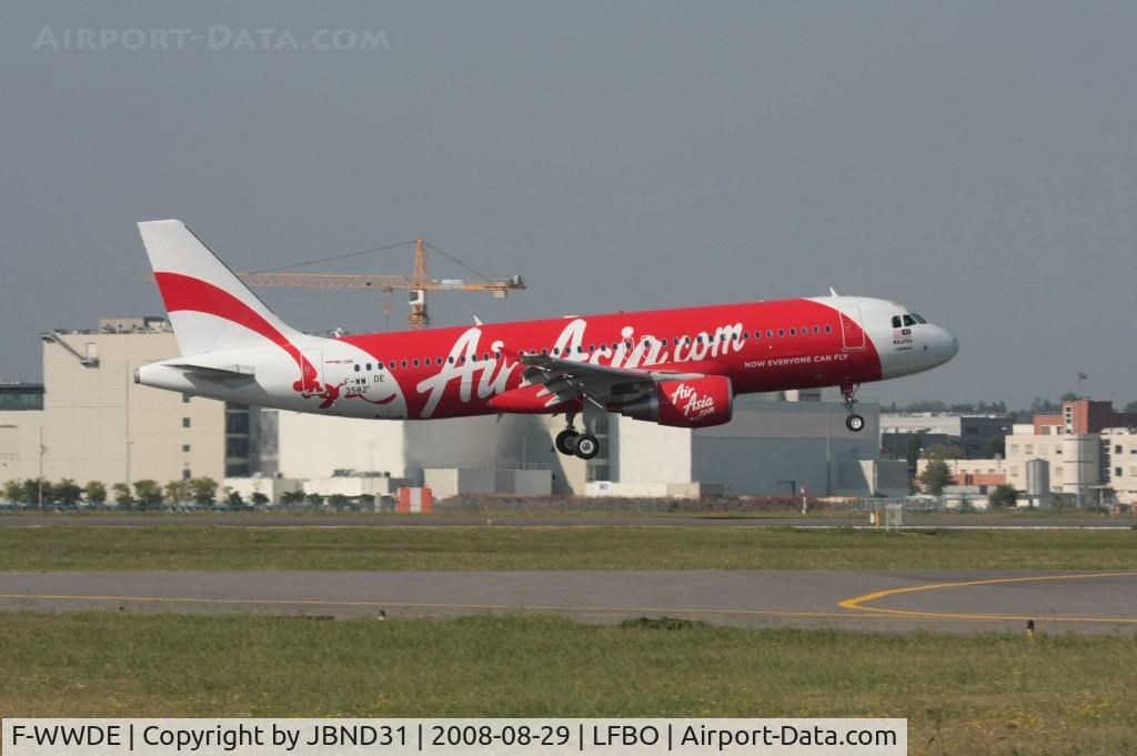 F-WWDE, 2008 Airbus A320-214 C/N 3582, A320-216 N° 3582