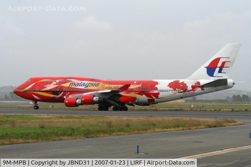 9M-MPB, 1993 Boeing 747-4H6 C/N 25699/965, Boeing 747-4H6