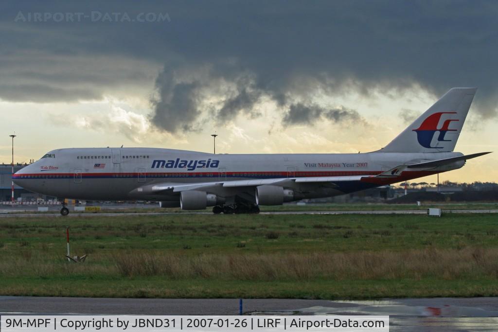 9M-MPF, 1994 Boeing 747-4H6 C/N 27043, Boeing 747-4H6