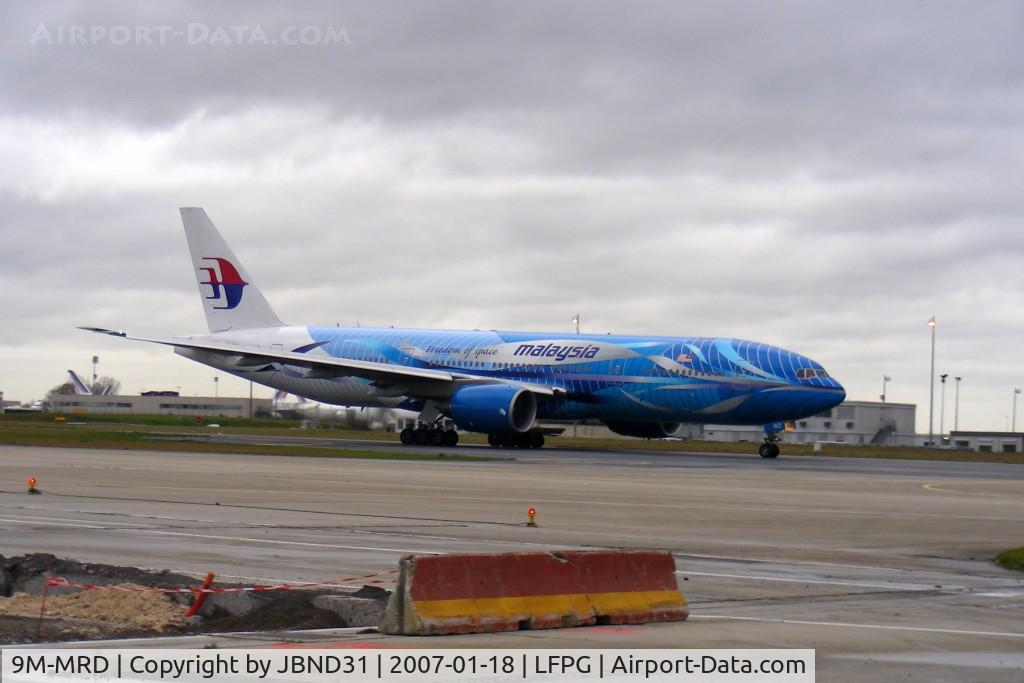 9M-MRD, 1997 Boeing 777-2H6/ER C/N 28411, Boeing 777-2H6 (ER)