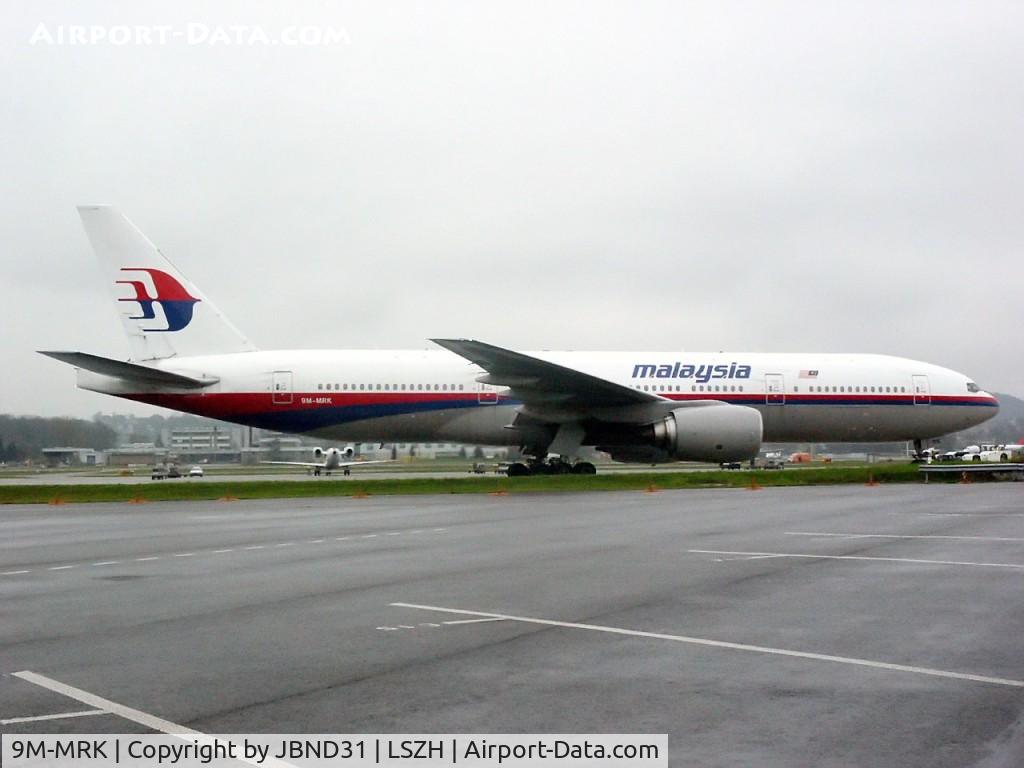 9M-MRK, 1999 Boeing 777-2H6/ER C/N 28418, Boeing 777-2H6 (ER)
