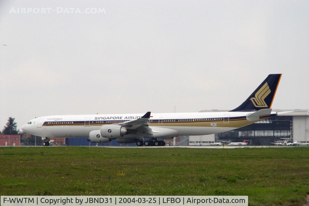 F-WWTM, 2004 Airbus A340-541 C/N 560, A340-541