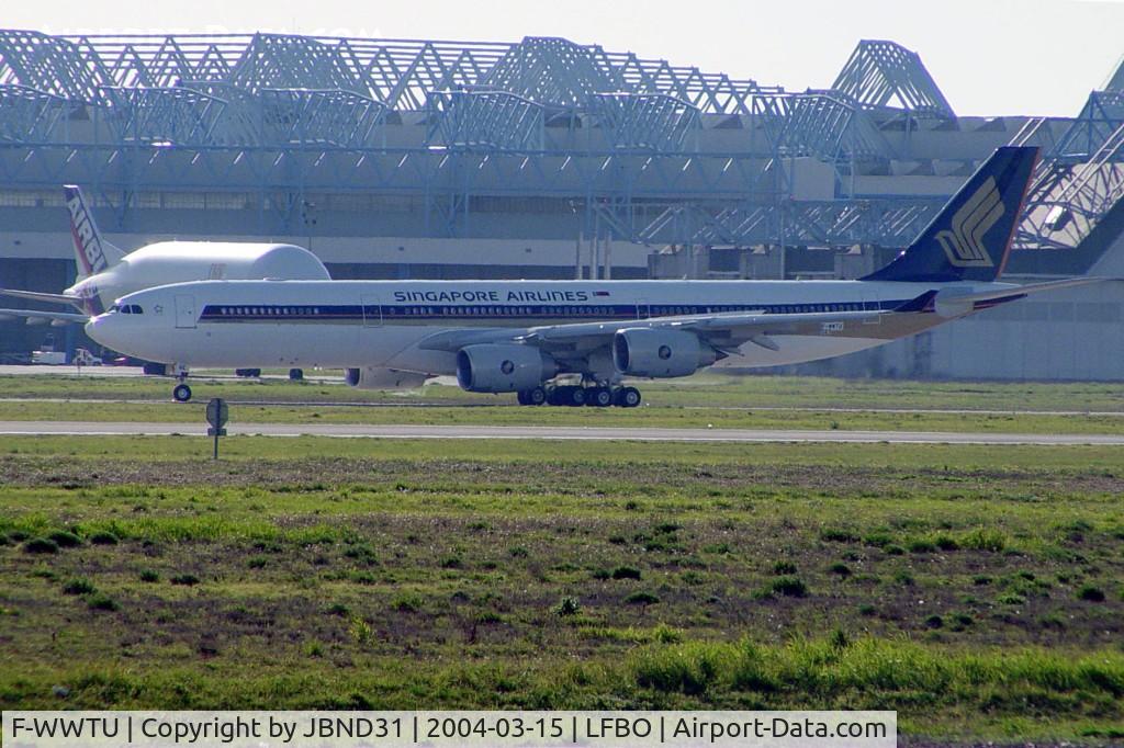 F-WWTU, 2004 Airbus A340-541 C/N 563, A340-541