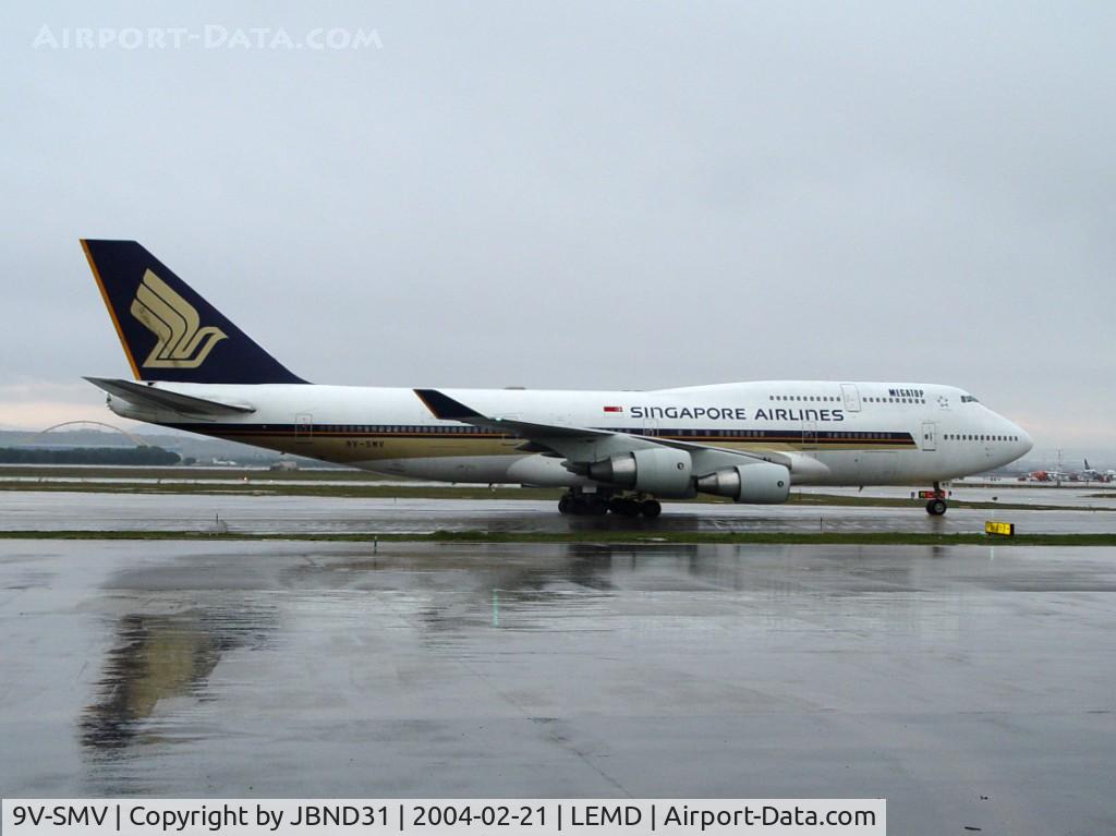 9V-SMV, 1993 Boeing 747-412 C/N 27069, Boeing 747-412