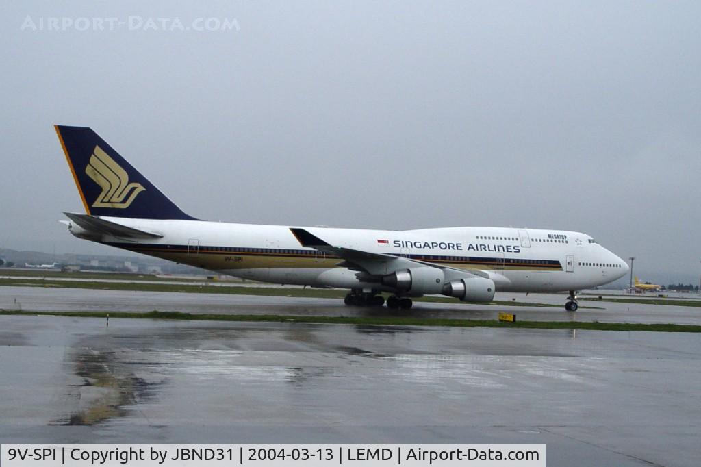 9V-SPI, 1996 Boeing 747-412 C/N 28022, Boeing 747-412