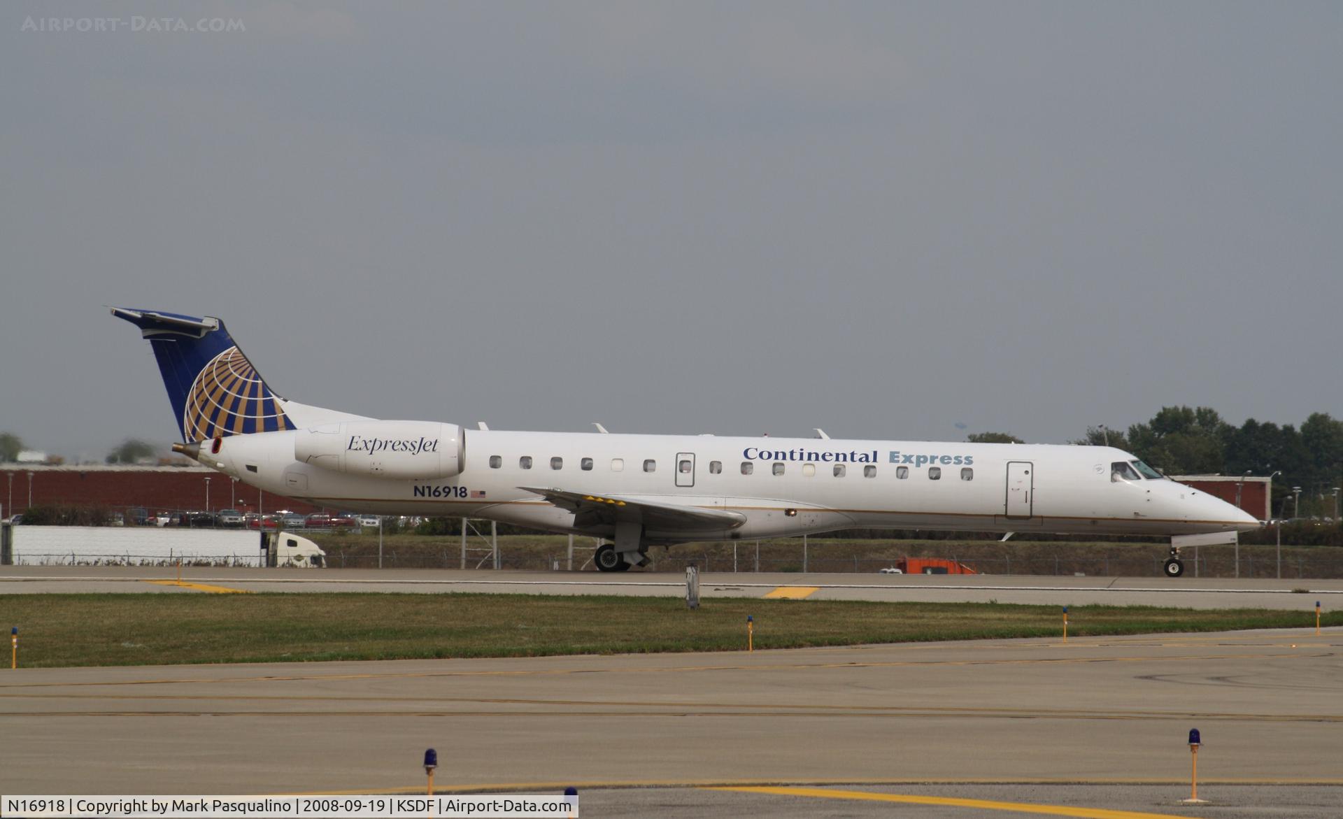 N16918, 2001 Embraer ERJ-145LR (EMB-145LR) C/N 145397, EMB-145LR