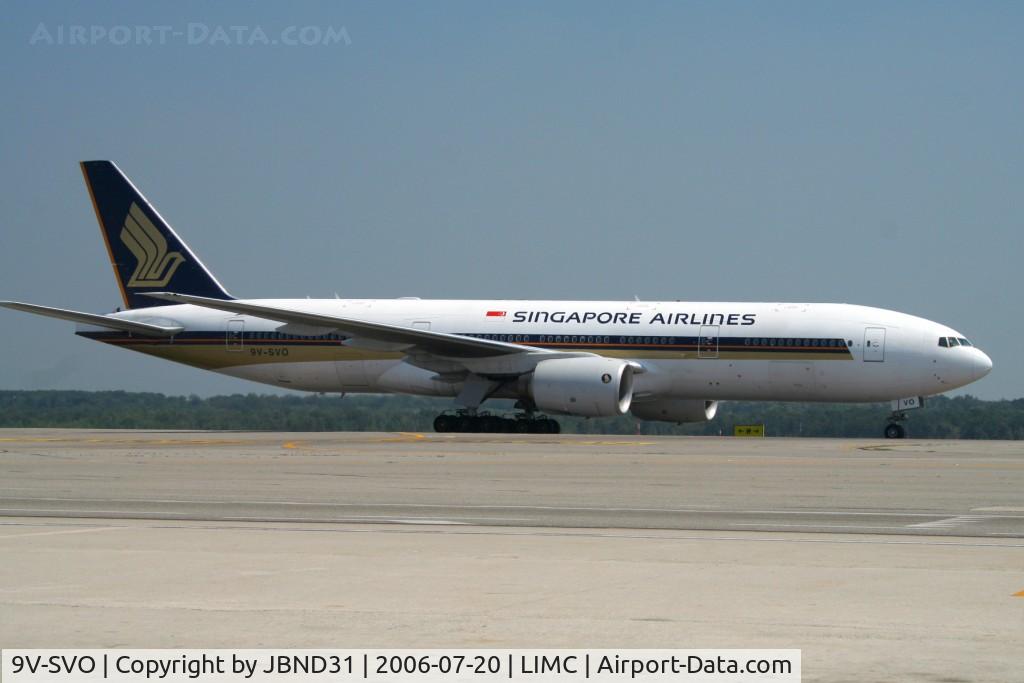 9V-SVO, 2004 Boeing 777-212/ER C/N 28533, Boeing 777-212 (ER)