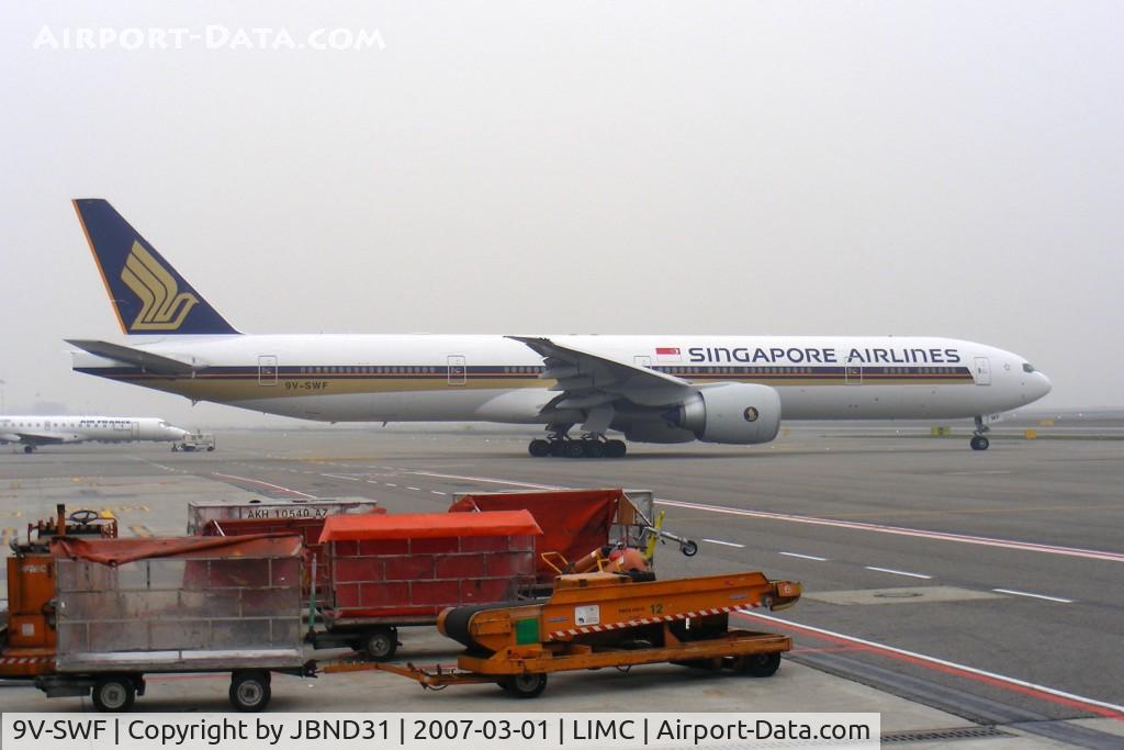 9V-SWF, 2006 Boeing 777-312/ER C/N 34571, Boeing 777-312(ER)