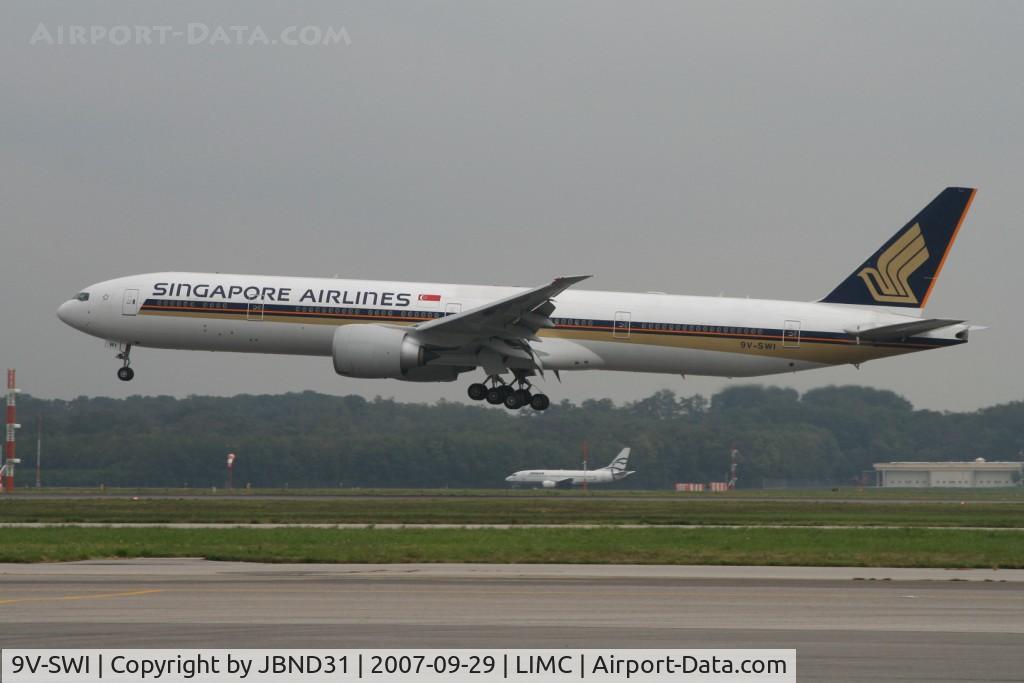 9V-SWI, 2007 Boeing 777-312/ER C/N 34574, Boeing 777-312(ER)