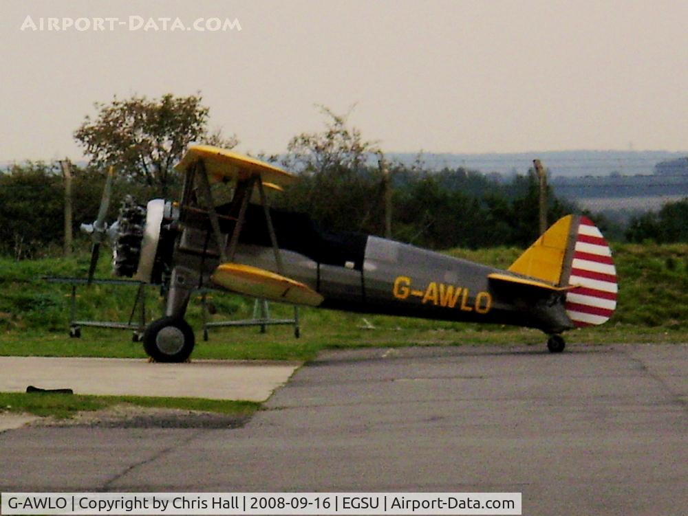 G-AWLO, 1943 Boeing E75 C/N 75-5563, private