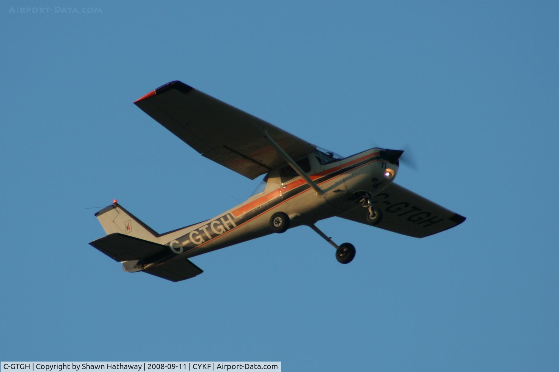 C-GTGH, 1979 Cessna 152 C/N 15283075, Taking off Runway 14