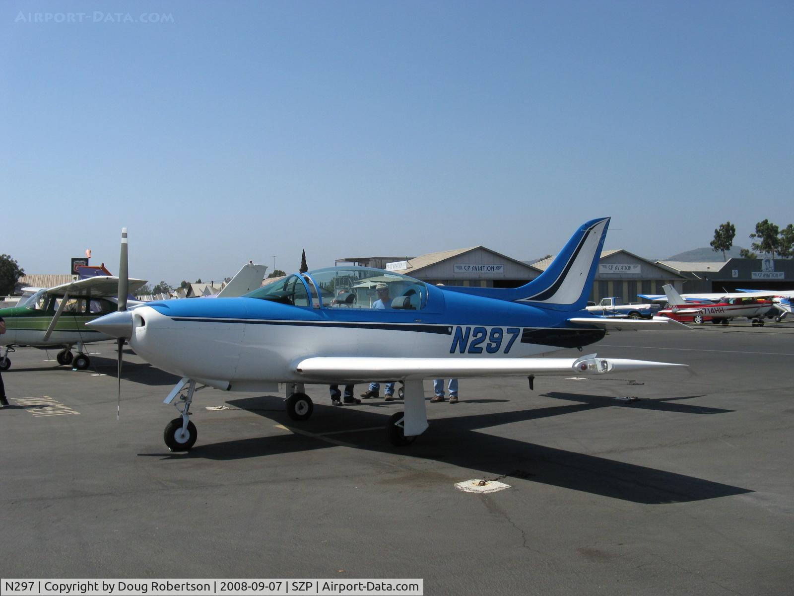 N297, 1990 Halsted Barry BH 1 C/N 001, 1990 Halstead BH1 SAFFIRE, Continental IO-360, retractible gear speedster