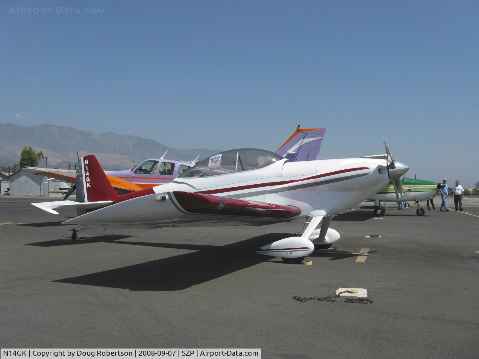 N14GK, 1993 Vans RV-4 C/N 580, 1993 Kruggel VAN's RV-4, Lycoming AEIO-360