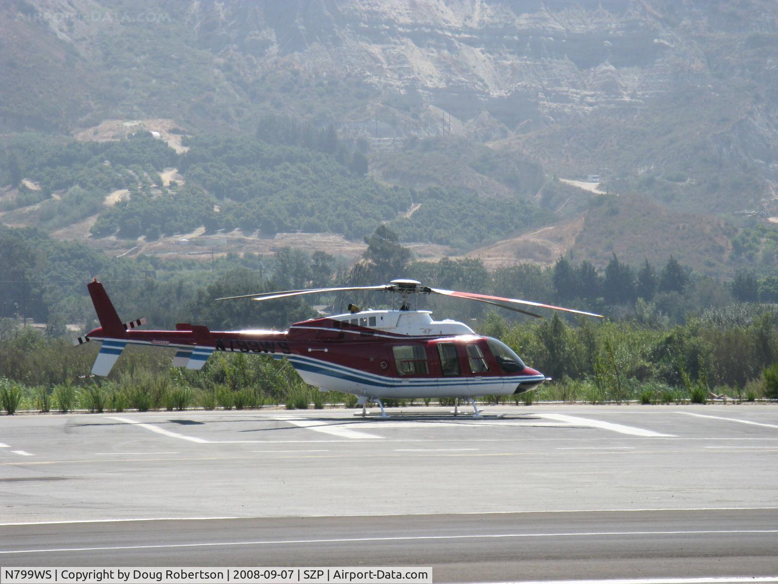 N799WS, 2002 Bell 407 C/N 53538, 2002 Bell 407, one Rolls Royce 250-C47B turboshaft rated at 813 shp for takeoff, 701 shp continuous