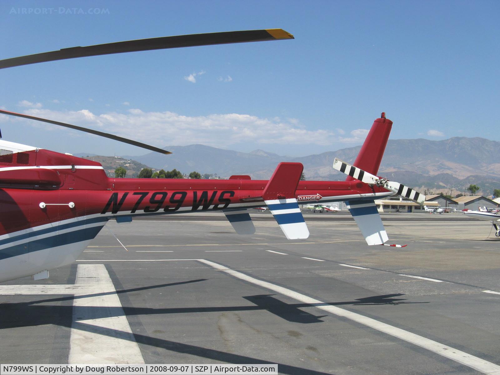 N799WS, 2002 Bell 407 C/N 53538, 2002 Bell 407, one Rolls Royce 250-C47B turboshaft rated at 813 shp for takeoff, 701 shp continuous, anti-torque rotor
