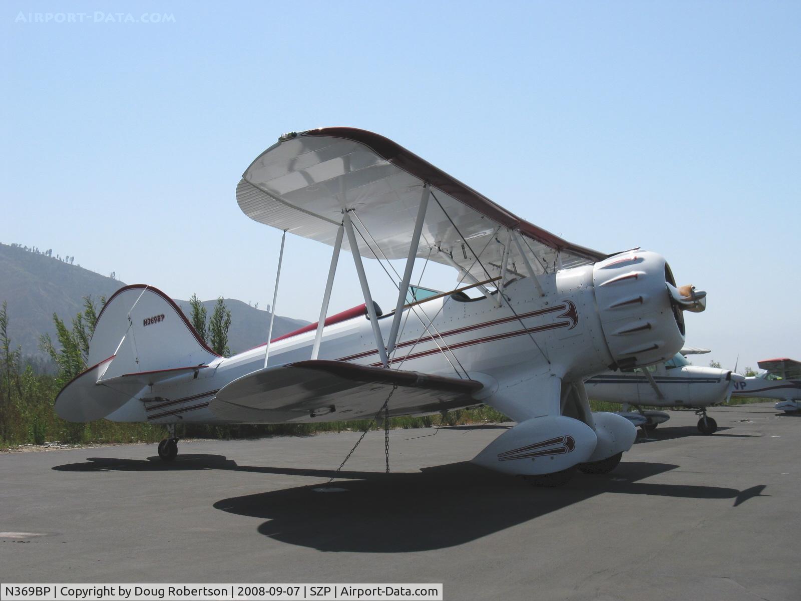 N369BP, 1987 Classic Aircraft Corp WACO YMF C/N F5-005, 1987 Classic Aircraft WACO YMF, Jacobs R755B 275 Hp radial