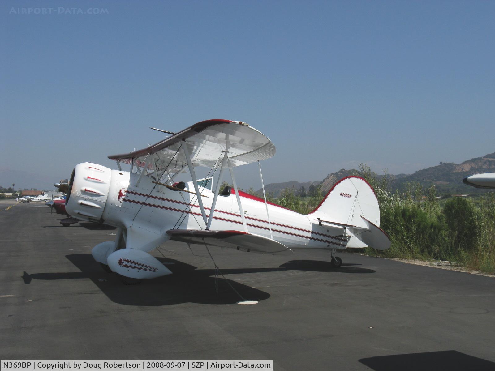 N369BP, 1987 Classic Aircraft Corp WACO YMF C/N F5-005, 1987 Classic Aircraft WACO YMF, Jacobs R755B 275 Hp radial